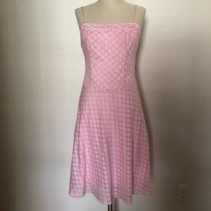 Sz:S Pink Polka-Dotted Dress